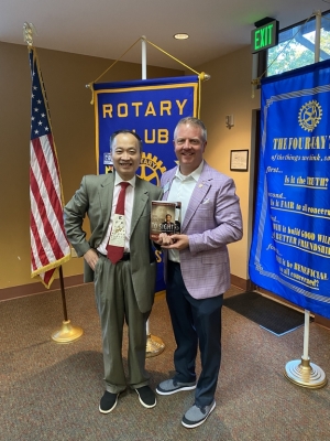 At Brentwood Rotary Club at Fifty Forward Martin Center